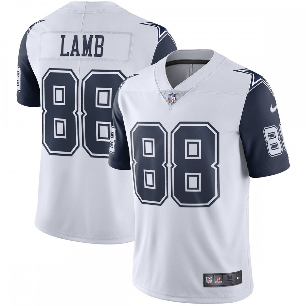 CeeDee Lamb Dallas Cowboys Nike 2nd Alternate Vapor Limited Jersey - White-Profan Arena
